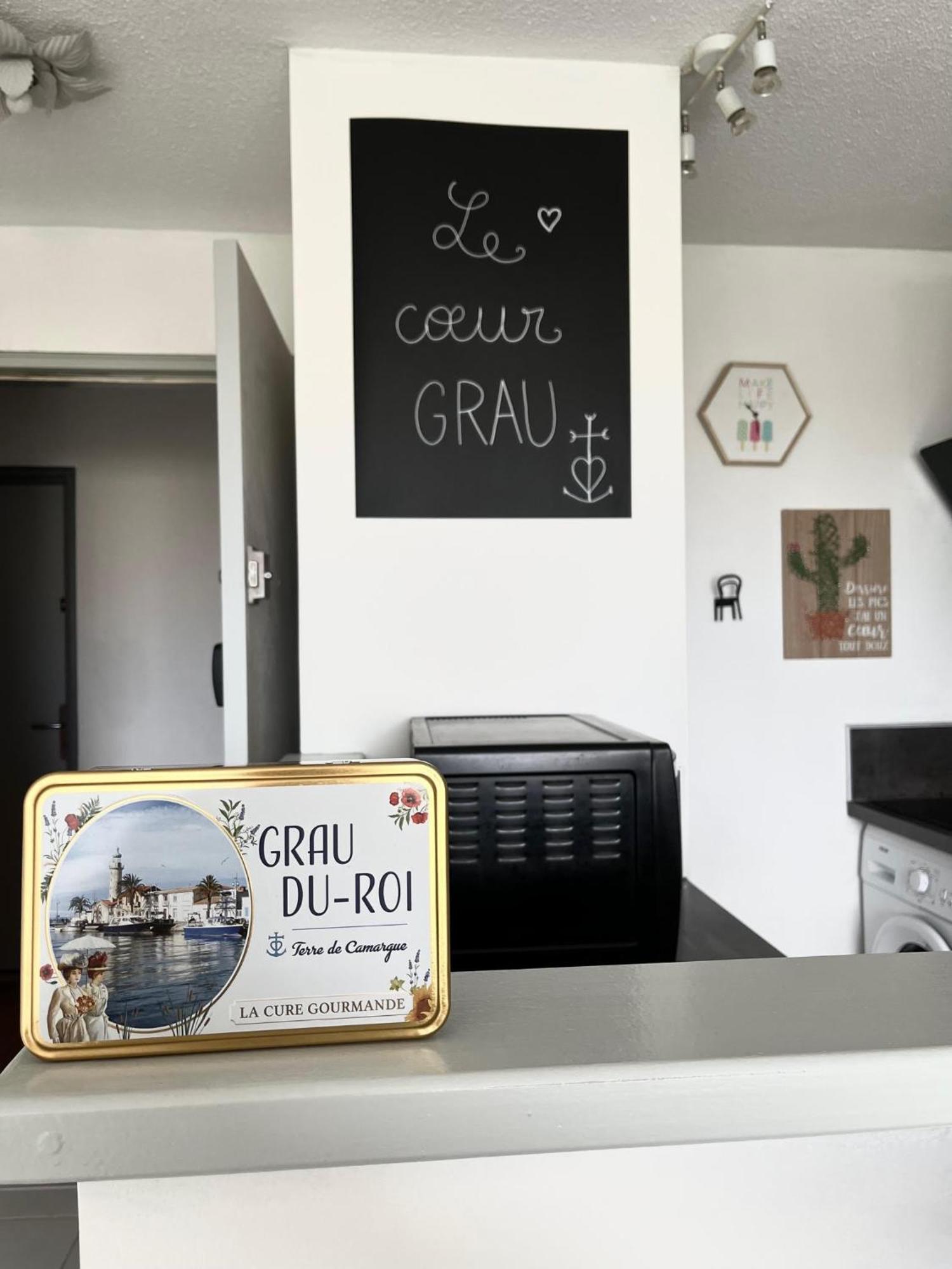 Appartement Devant La Mer + Parking Le Grau-du-Roi Esterno foto